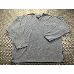 Vintage Fubu Sweater Adult Medium Blue Long Sleeve Casual 90's Y2K Casual Men's